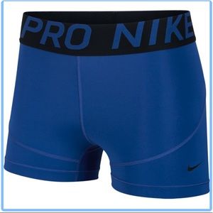 Royal Blue Nike Pro Spandex Size M